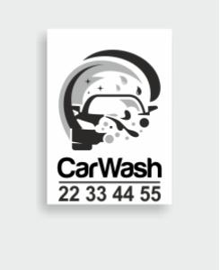 کف پایی کارواش تحریر 70 گرم چاپ 1 رنگ