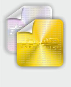 هولوگرام امنیتی مربع 5 روزکاری